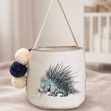 harrison mini bucket | blue porcupine
