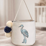 harrison mini bucket | blue heron
