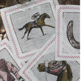 cocktail napkins | pink equine