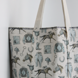 lenny tote | blue riders up