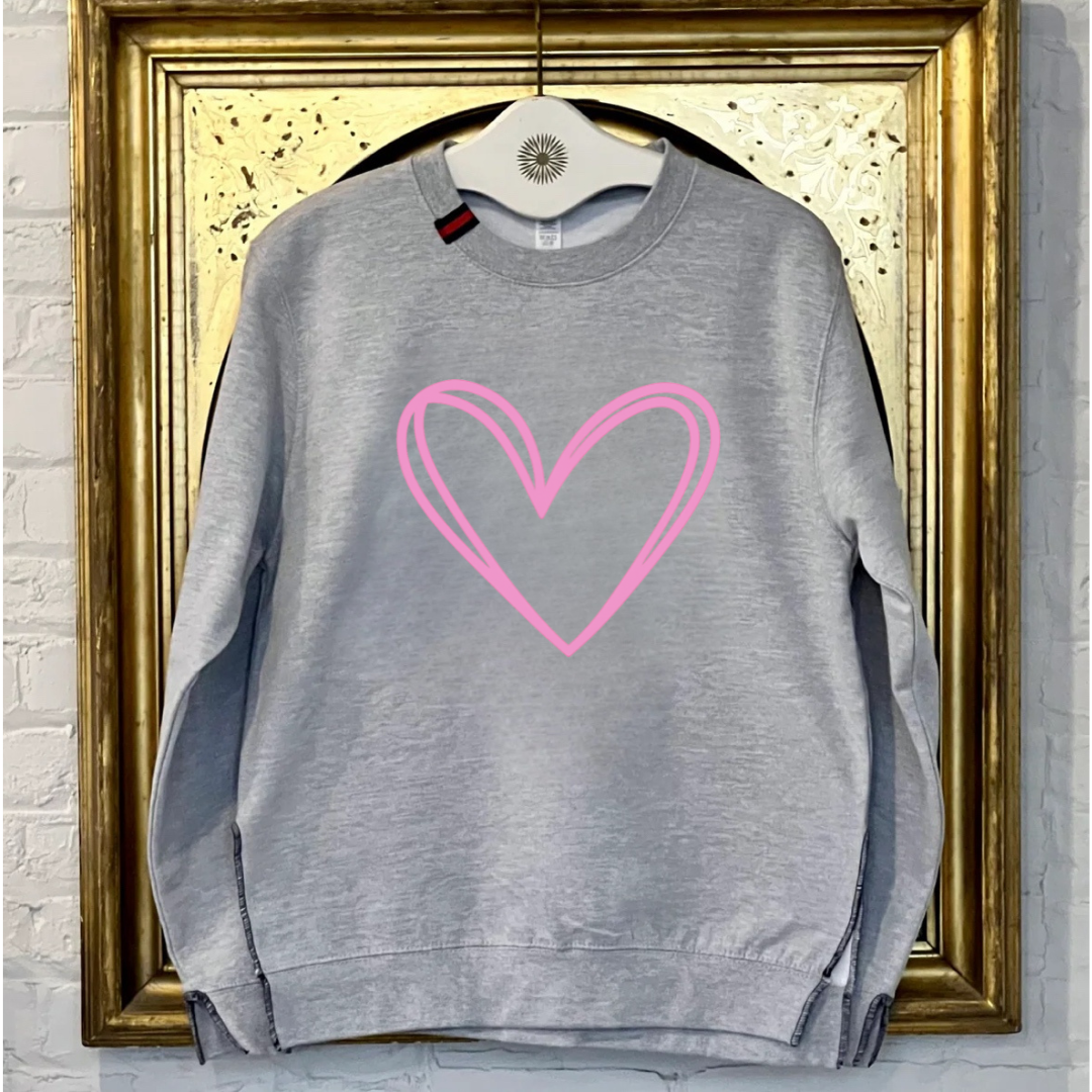 sweatshirt | make it yours | gray