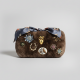 brando clutch | brown