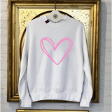 sweatshirt | make it yours | white