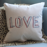 square pillow | love sketch