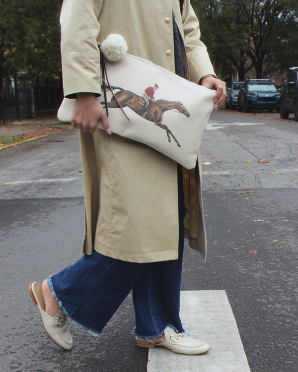 renner oversized clutch | final stretch