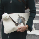renner oversized clutch | horsehead