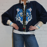 cardigan | la fauve | navy | PREORDER