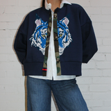 cardigan | la fauve | navy | PREORDER