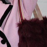 whitman bucket bag | wine