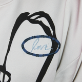 love bomb sweatshirt | bone | PREORDER