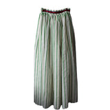 bogart skirt | green stripe