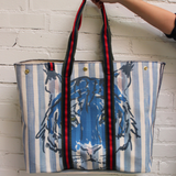 lenny large | blue stripe with la fauve