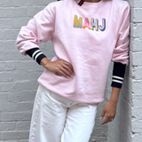 sweatshirt | pink | mahj