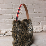 whitman bucket bag | leopard
