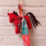 winner's circle bag charm | cherry